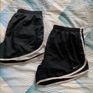 Nike dry-fit shorts - black and gray bundle
